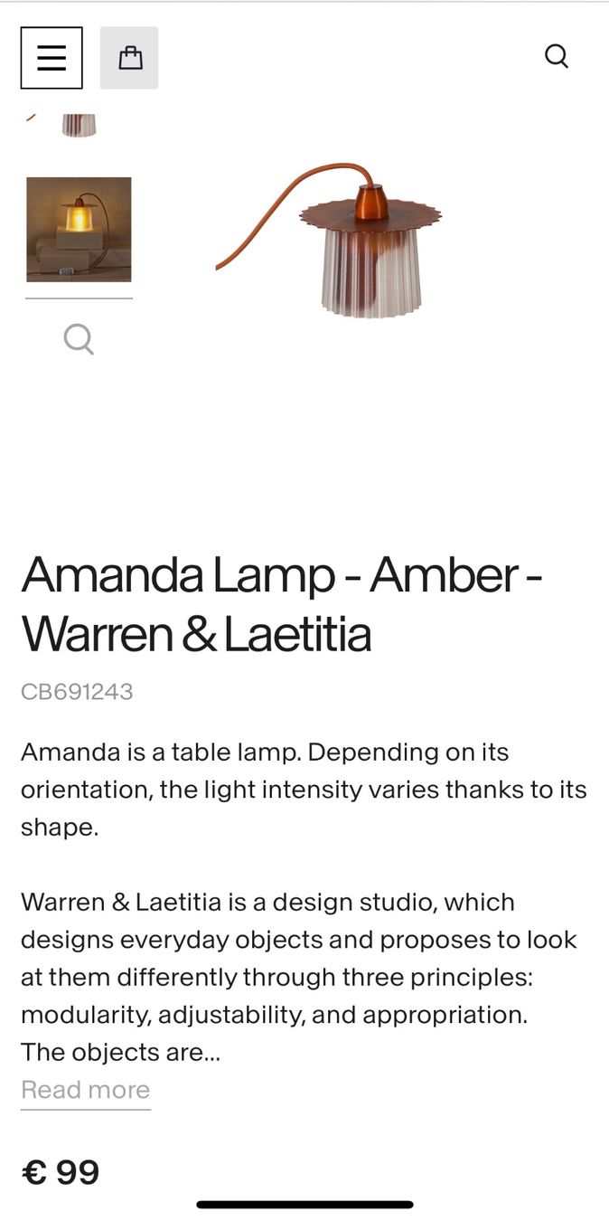 Lampes: Portable Lamp – Neuf avec emballage d'origine à Lausanne par hcomme 5