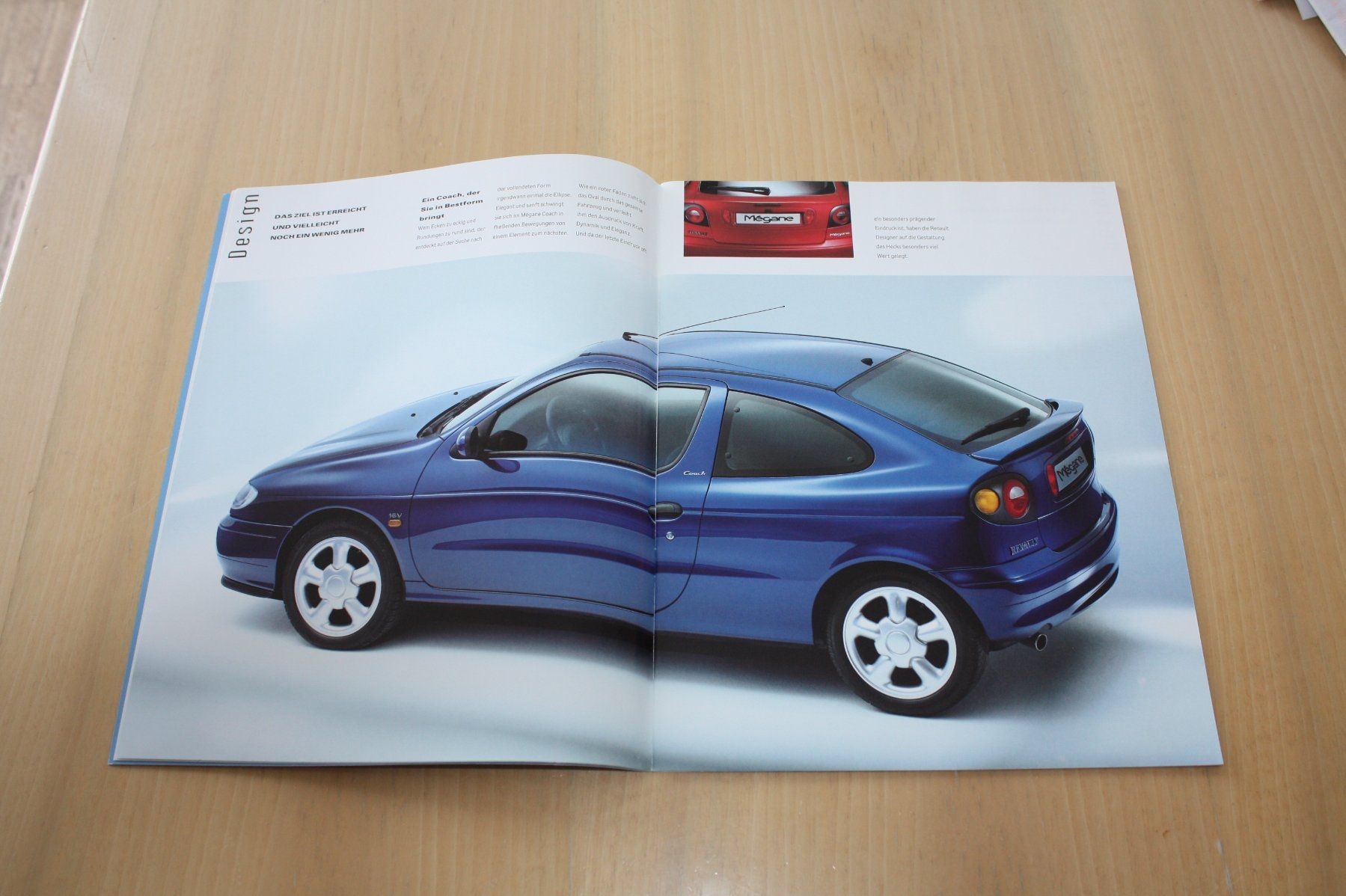 Renault Dokumente: Renault Mégane Coach Prospekt 8/1998 – Gebraucht aus Wikon von erwin400 2