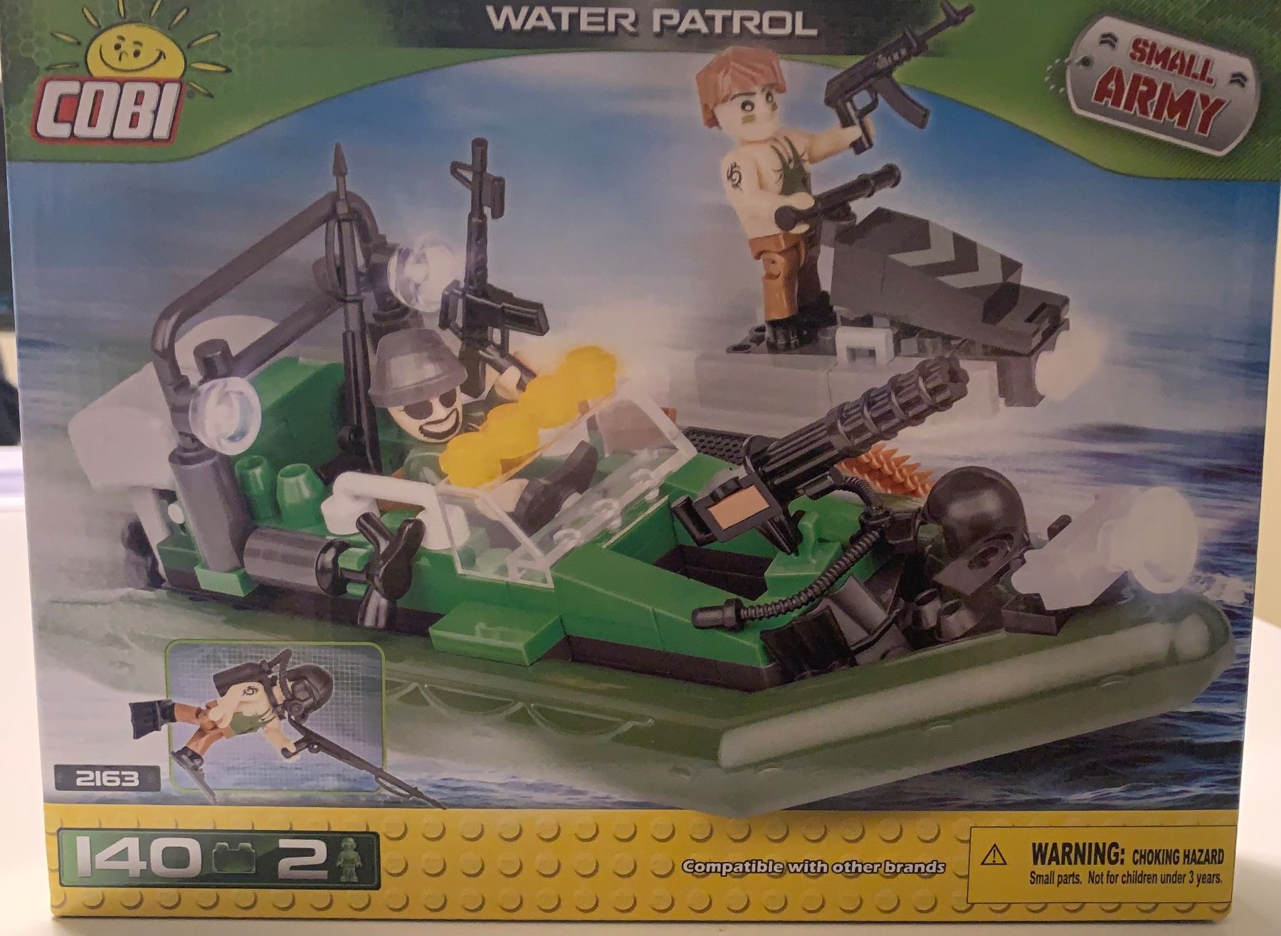 Cobi Kit di costruzioni: Cobi 2163 Water Patrol Small Army – Nuovo e nell'imballaggio originale da Samstagern venduto da Msharki 1