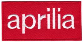 Aprilia Aufnäher Badge Patch Motorrad RSV4 1100 1000 RR