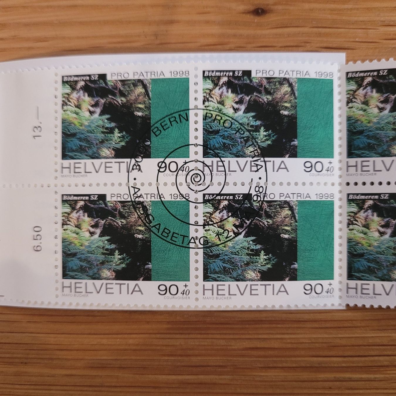 Alle Briefmarken: Markenheftchen Carnet De Timbre Pro Patria – Gebraucht aus Biel/Bienne von Destockweb 3