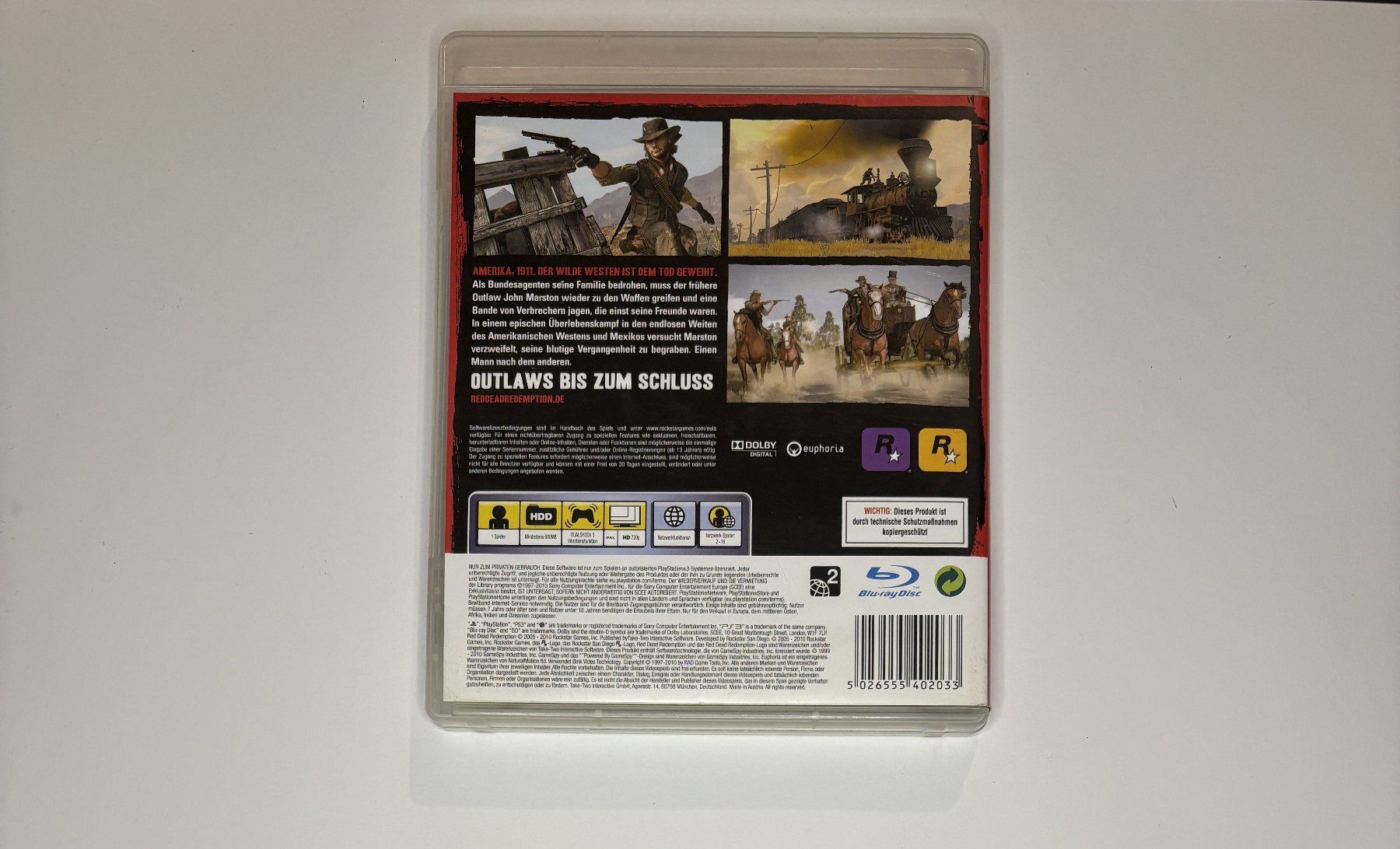 Giochi: PS3 - Red Dead Redemption – Usato da Allschwil venduto da Bullach 2