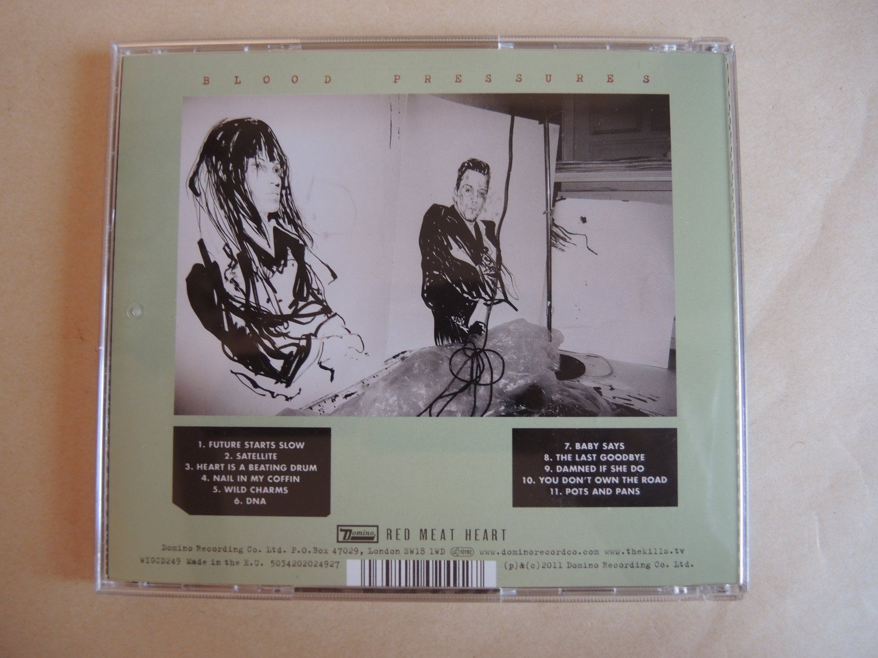 CD: The Kills - Blood Pressures CD – Usato da Rorschach venduto da maeck8 2