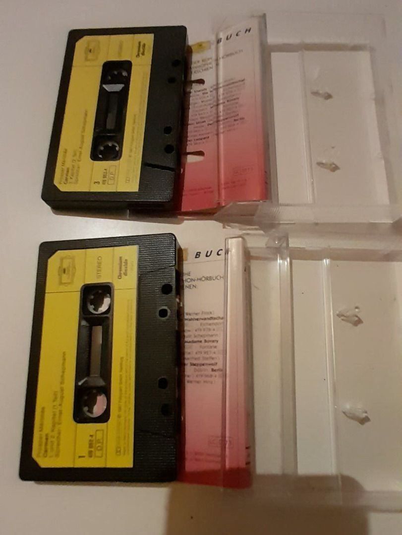Cassettes audio: Prosper Mérimée (Carmen) - E.A. Schepmann   2-Kassetten – D'occasion à St. Gallen par elk2020 3