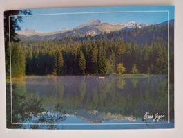 Caumasee Flims Spiegelung Isla dat. 1996