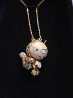 Collier Swarowski Eliot Ecureuil