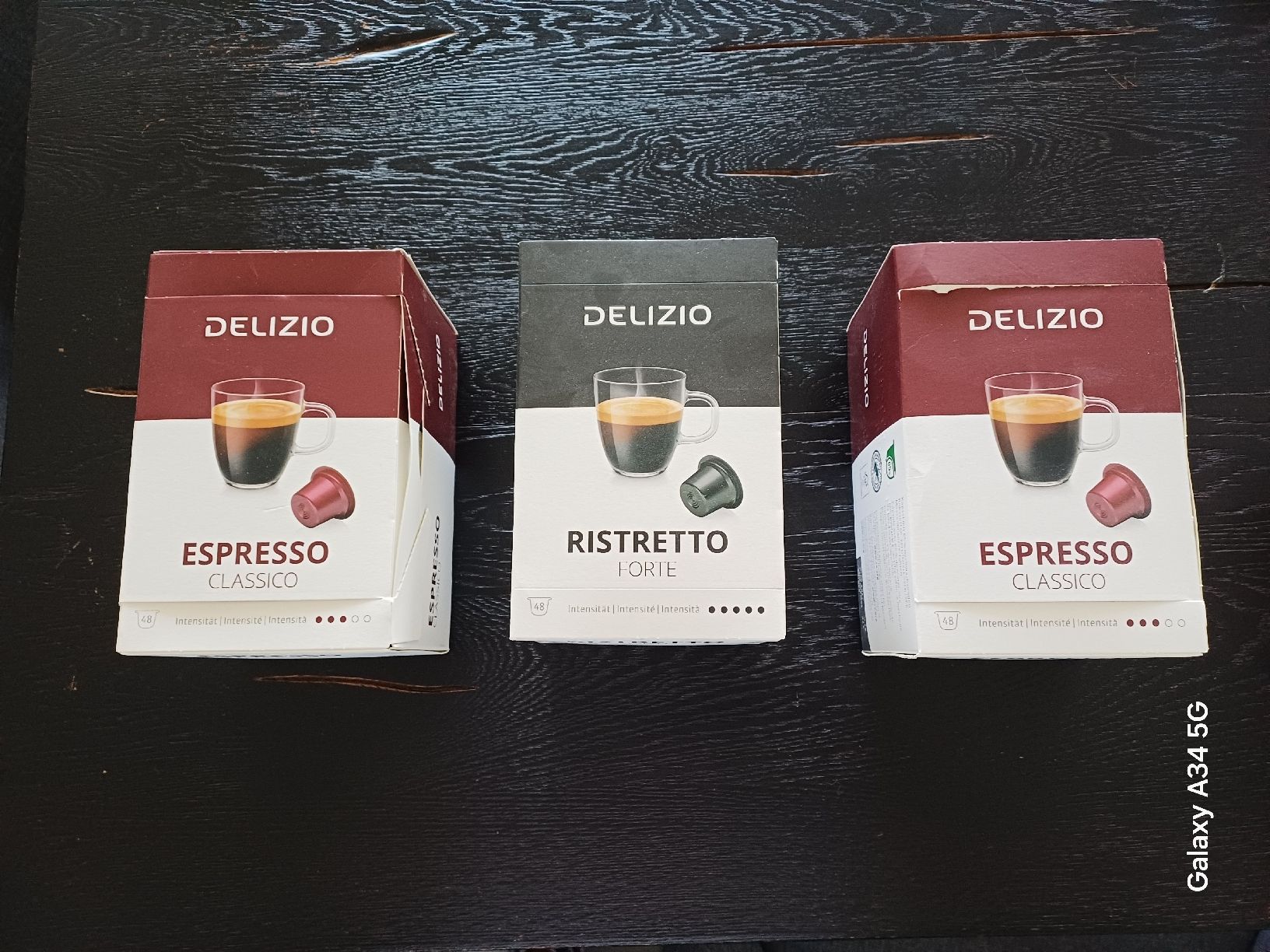 Delizio Cibi & Specialità: Delizio Kaffee Kapseln 3 x 48 Stck – Nuovo e nell'imballaggio originale da Rorschacherberg venduto da AlpGets