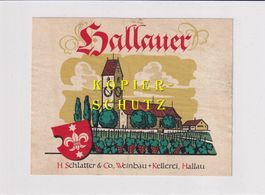 Etikette - Hallauer /bd