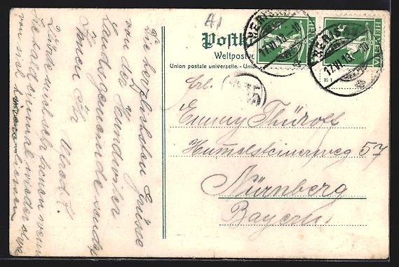 Ansichtskarten: AK Hundwil, Landsgemeinde, 1913 – Gebraucht aus Berlin von bartko-reher 1