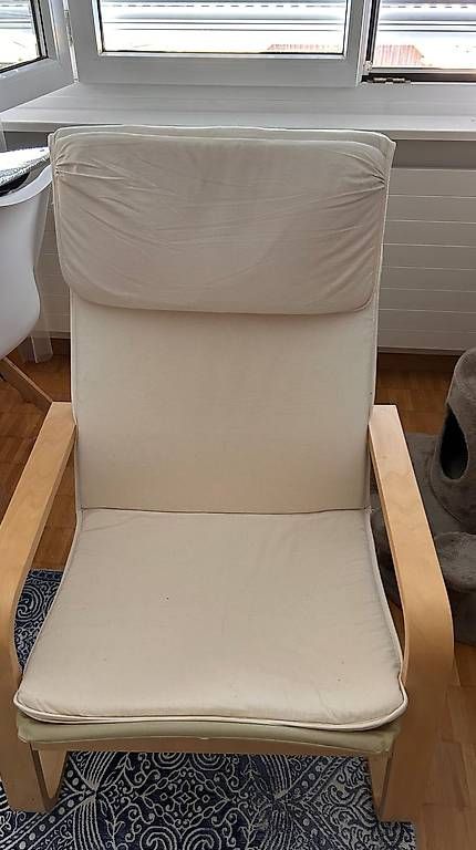 Poltrone: Sessel IKEA kaum benutz mit Stoffauflage  – Usato da Rothrist venduto da tro_567r 1