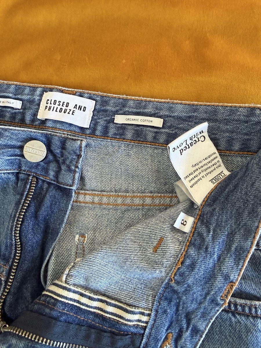 Jeans: Closed Wide Leg Jeans Distressed Size 3 – Usato da Richterswil venduto da Ancyk 2