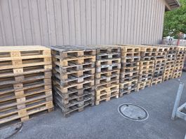 Euro Paletten, EPAL, gebraucht, 80 Stück