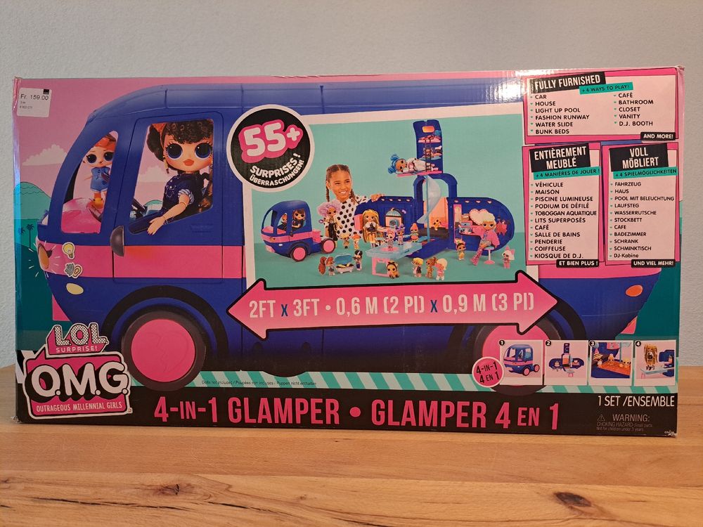 L.O.L. Surprise OMG Glamper - Camping car de poupée - Jeux