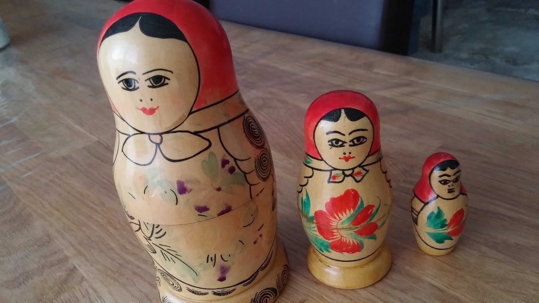 Figuren: vintage Babuschka Matroschka Matrjoschka – Gebraucht aus Zürich von sendbad 3