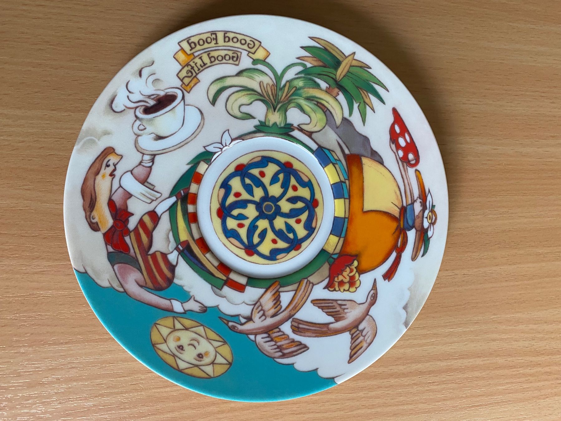 Rosenthal Teller: Rosenthal Teller Germany Mario Grasso 2003 for Néstle – Gebraucht aus Stein AR von claire009