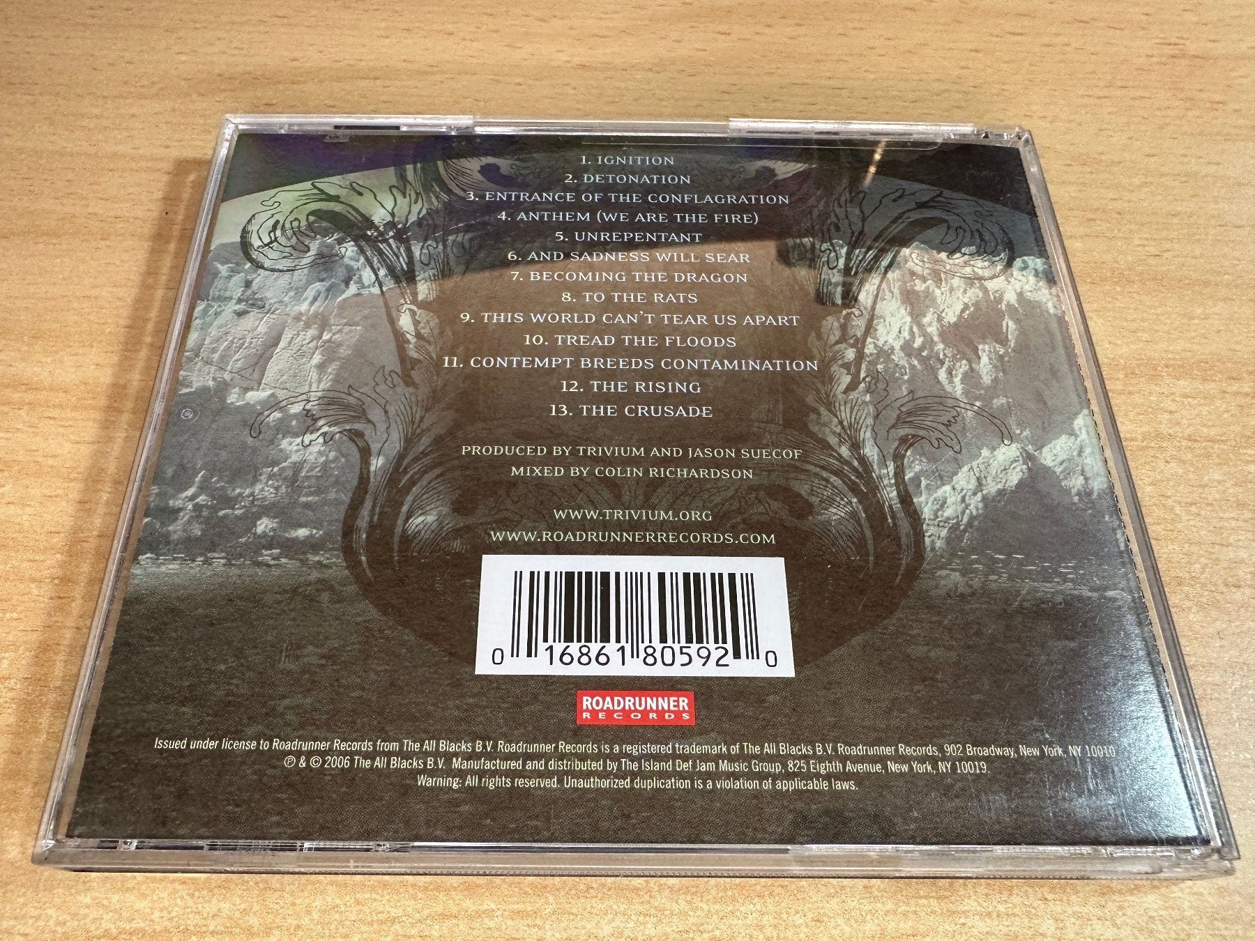 CD: B2 Trivium – The Crusade – Usato da Rikon im Tösstal venduto da Alpenmutz 1
