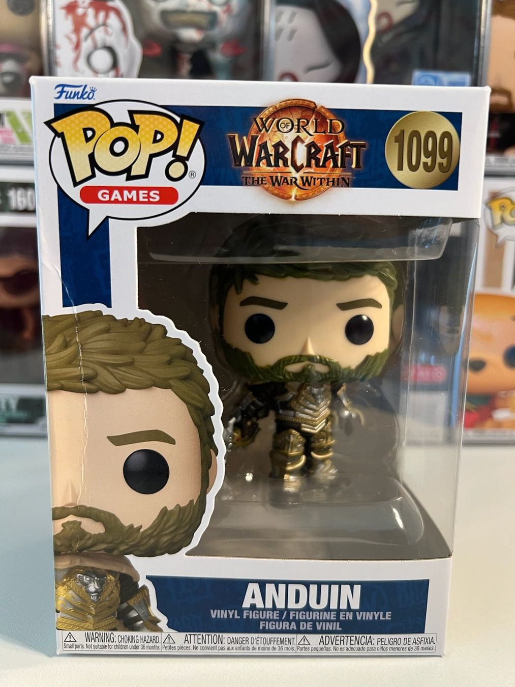 Funko Statuette: Funko POP! World of Warcraft War Within Anduin – Nuovo e nell'imballaggio originale da Le Mouret venduto da perfectbijou