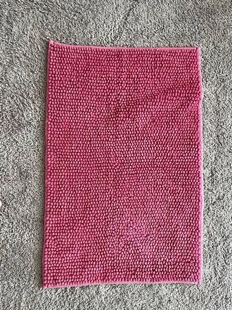 Badematte 50 × 80 cm  Rosa  guter Zustand