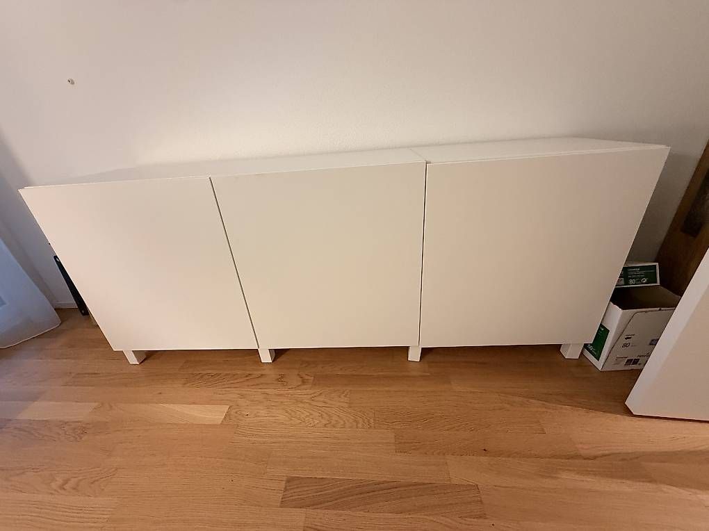 Cassettiere: IKEA BESTÅ Sideboard weiss, 180 cm – Usato da Galgenen venduto da barbara_b