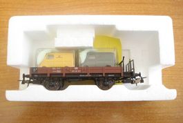 TILLIG - Niederbordwagen mit 2 DBP Fahrzeugen von BREKINA