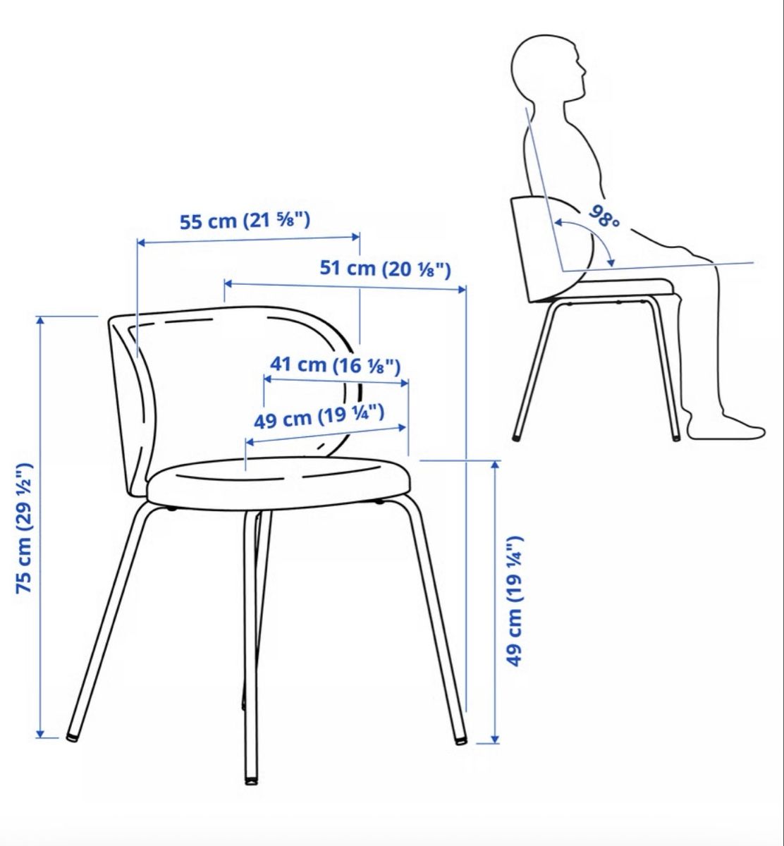 Ikea Chaises: 4 chaises beige KRYLBO – Neuf (Voir description) à Biel/Bienne par acc_8xhc 2