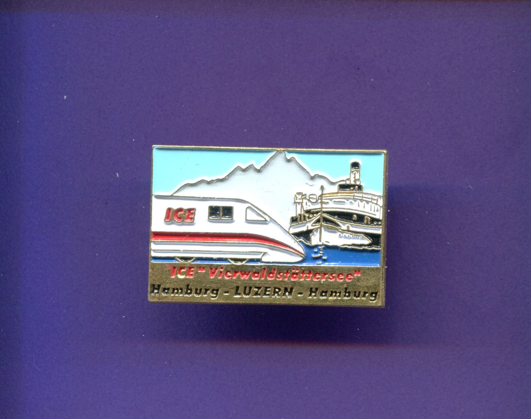 Placchette & Badge: ICE  " Vierwaldstättersee " – Usato da Winterthur venduto da Sammleroase