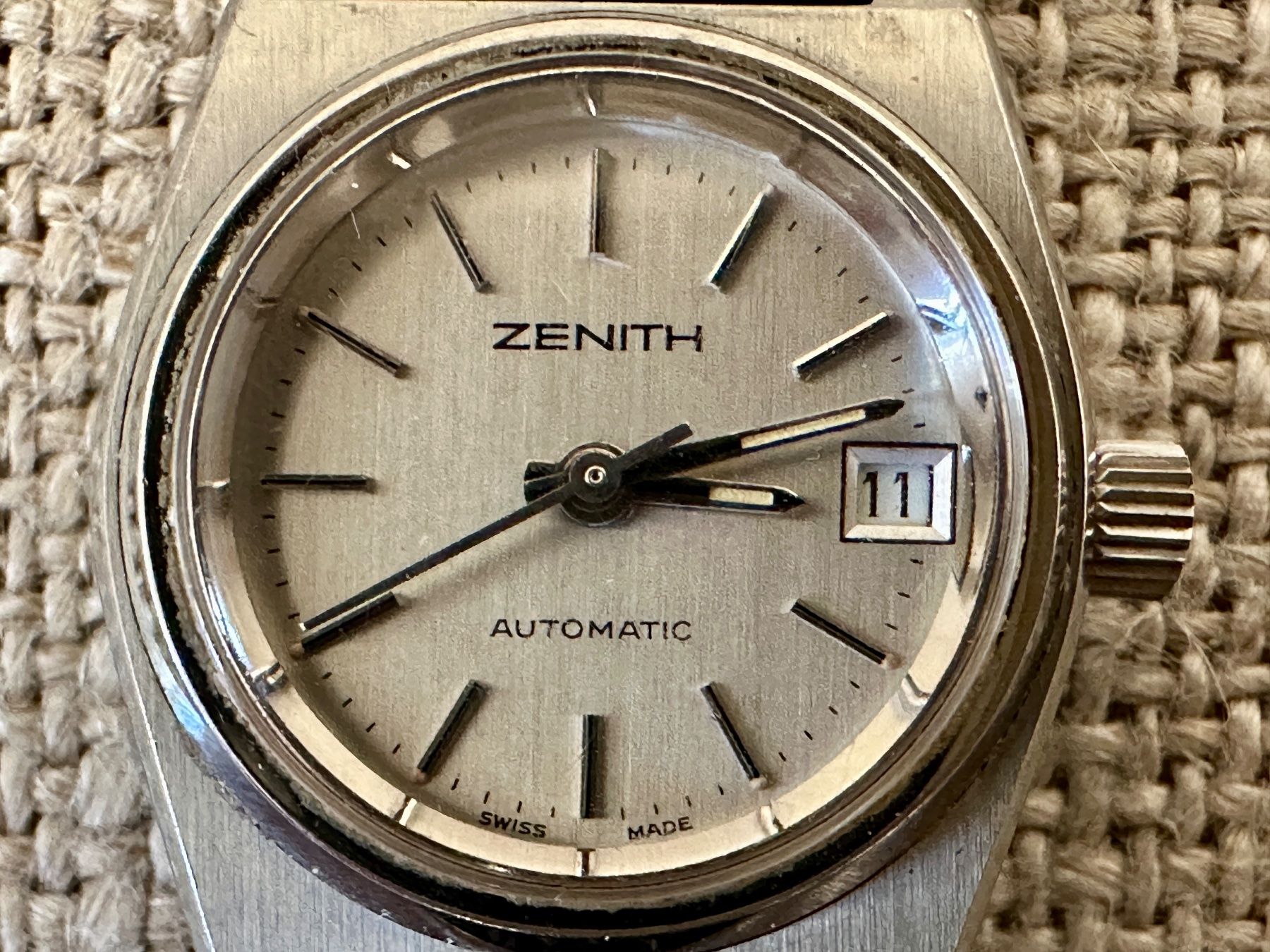 Zenith Orologi: Zenith Lady Surf 01.1670.216 Automatic Watch 1970s – Usato da Matten b. Interlaken venduto da cour13 6