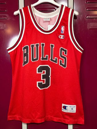 VINTAGE CHAMPION CHICAGO BULLS "CHANDLER" NBA JERSEY SZ: S