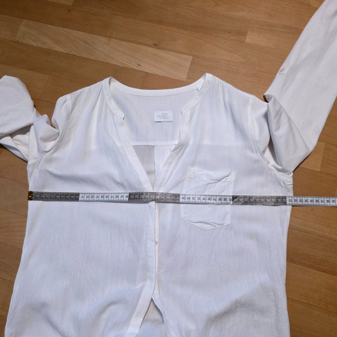 Opus Camicette: OPUS Bluse 38 Weiß Hemdbluse Stretch Business Elegant – Usato da Wald ZH venduto da CapLux 7