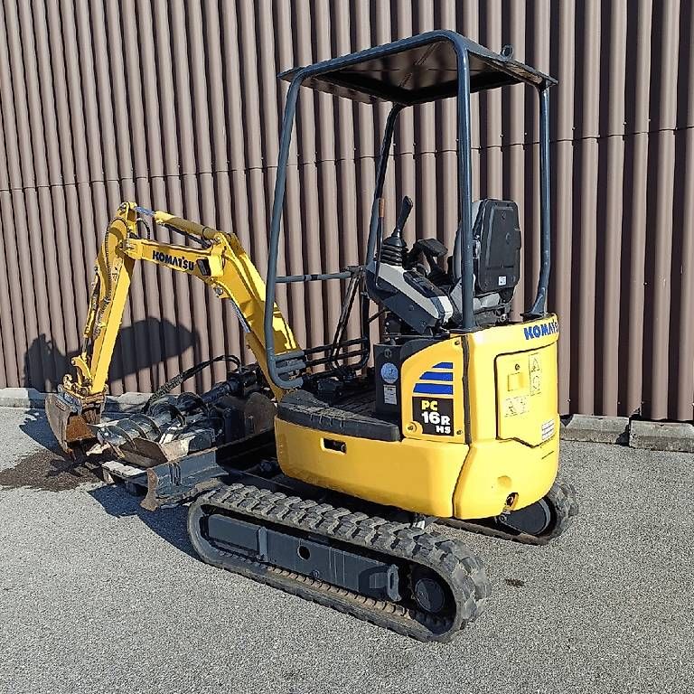 Bagger: Komatsu PC16 bagger – Gebraucht aus Bironico von aut_v8ks