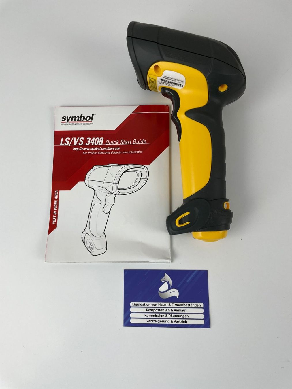 Zebra Scanner: ZEBRA, LS/VS3408-ER - Hochleistungs-Industriescanner – Nuovo e nell'imballaggio originale da Wängi venduto da LiqKojote