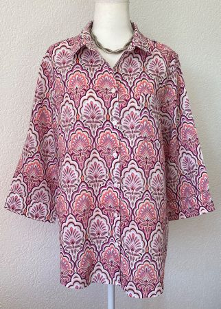 Leinenbluse von Chico’s Grösse 3 (XL)
