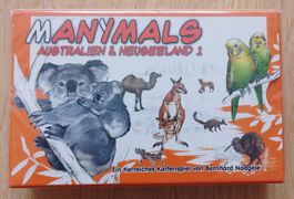 Spiel Manymals Australien & Neuseeland 1 2-6 Sp. ab 4 J.
