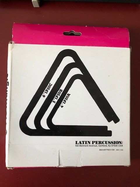 Strumenti musicali: Triangle percussion LP Pro Triangle 15,24 cm – Nuovo e nell'imballaggio originale da Aigle venduto da Tchamille 1