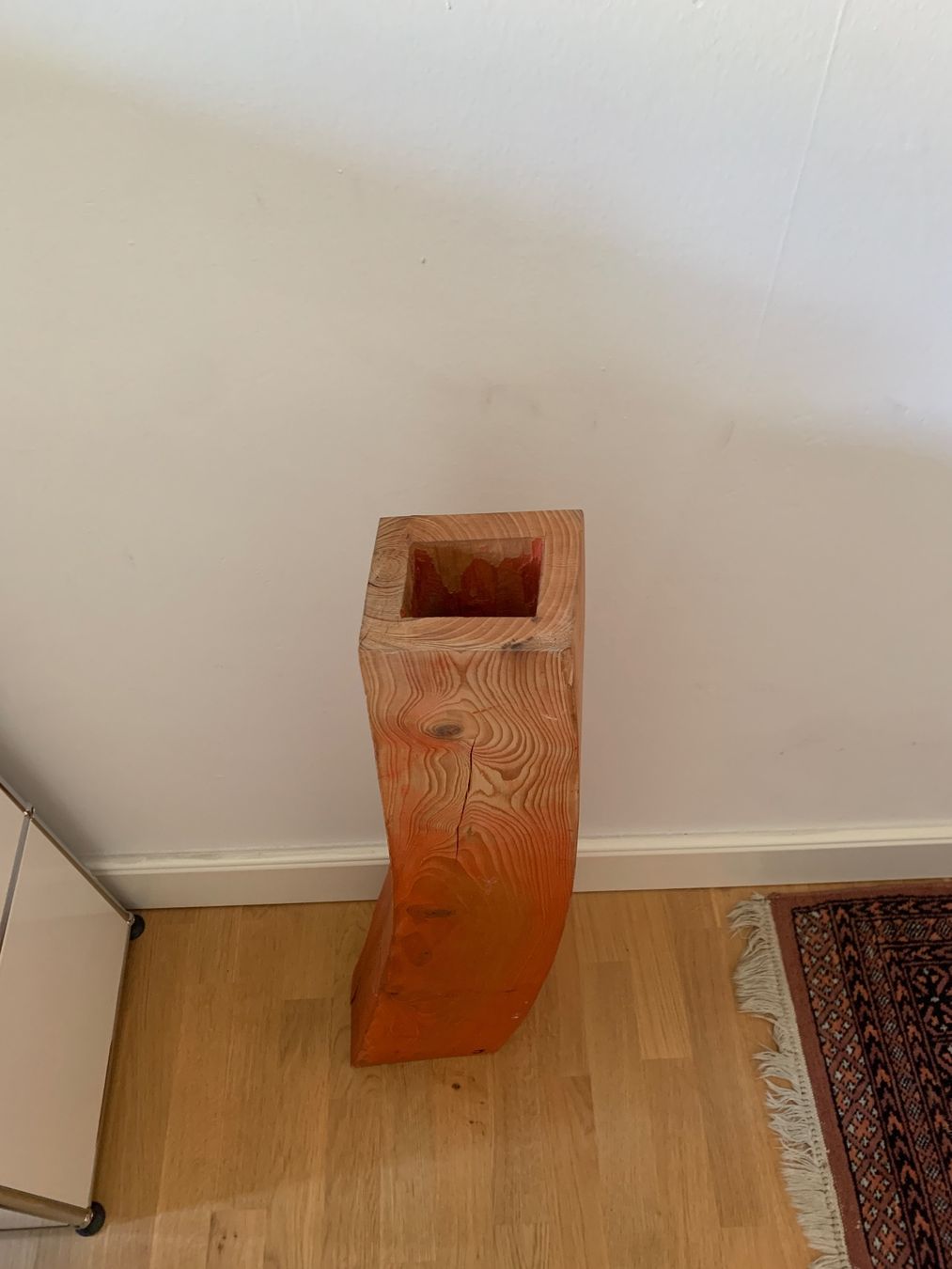 Sculptures & Statues: Minimale Holzskulptur orange – D'occasion à Zürich par mnnw 1