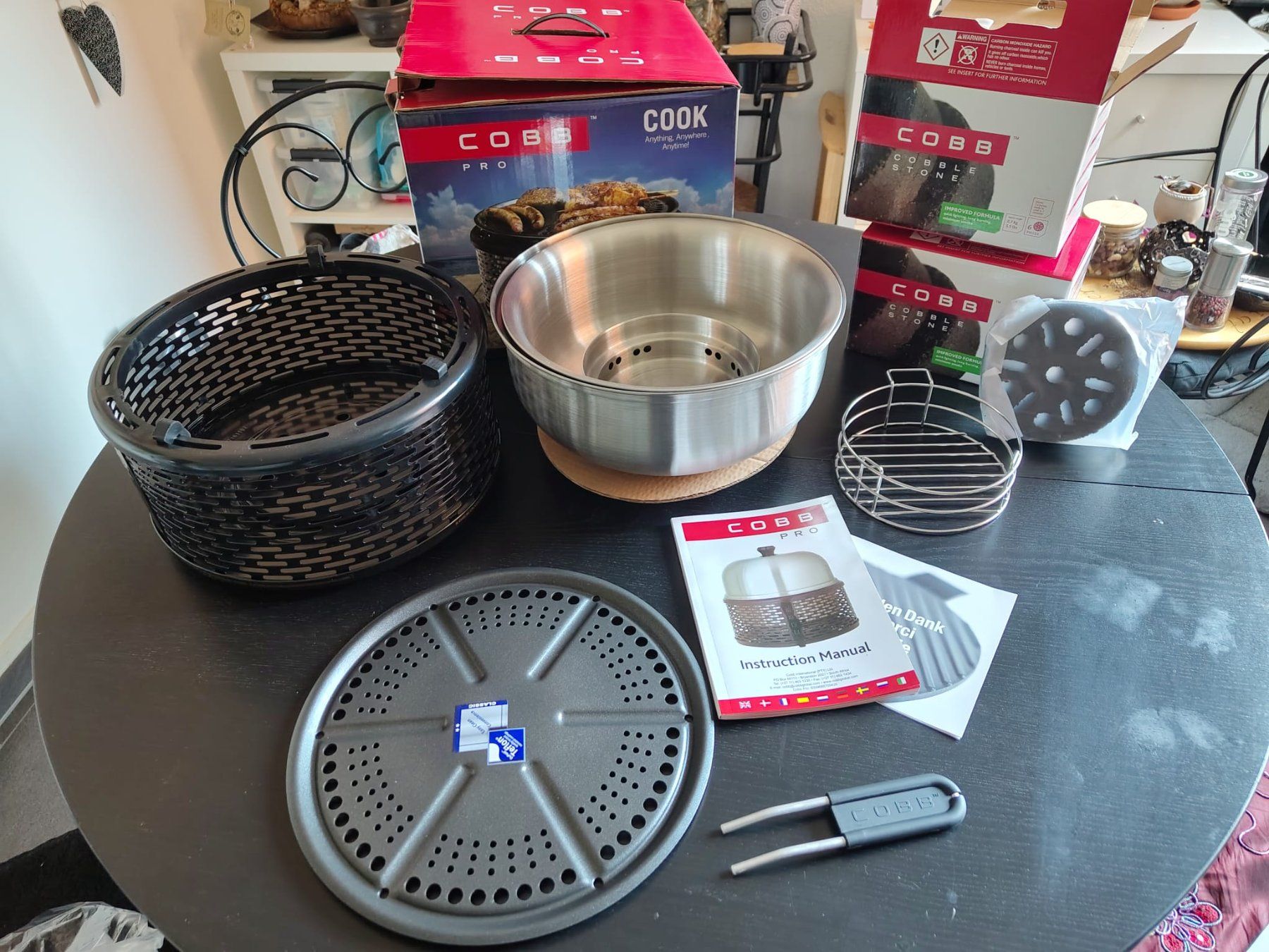 Griglie: Original Cobb-Grill - ungebraucht, originalverpackt – Nuovo e nell'imballaggio originale da Wallisellen venduto da tschurrp 6