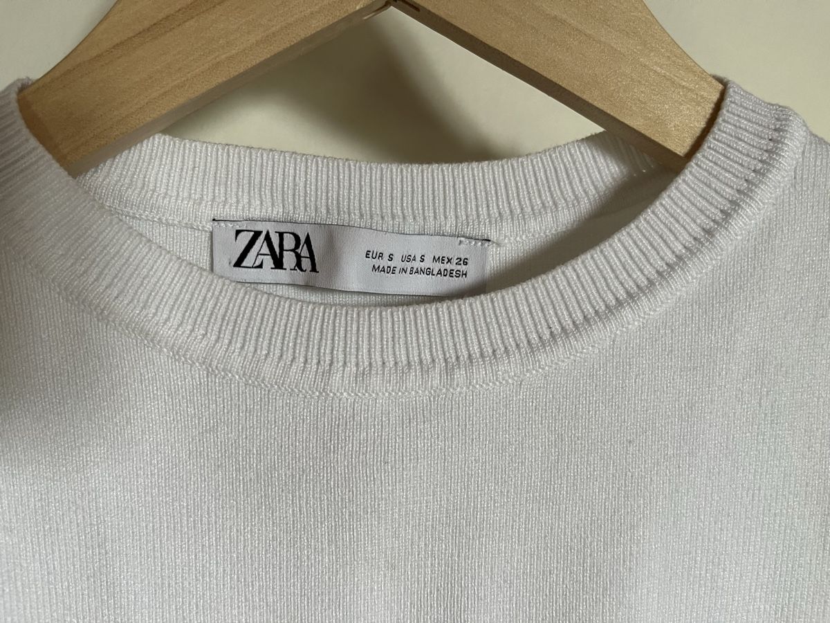 Zara Top: Zara Top weiss – Nuovo (secondo la descrizione) da Frauenfeld venduto da secondhand2hand 1