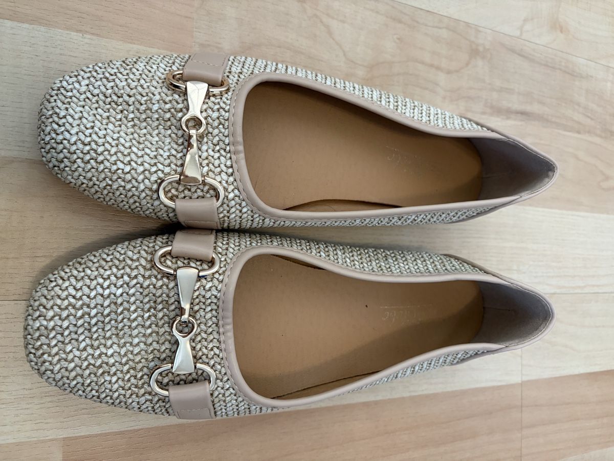 Scarpe da donna: Elegante Loafer in Flechtoptik Gr. 40 – Usato da Schaffhausen venduto da Januanar