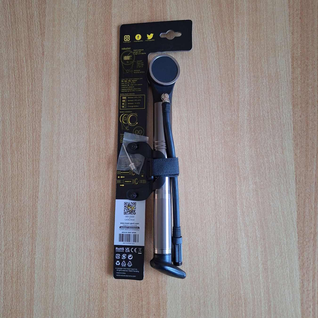 Pumpen: Moon Aiolos Digitale Handpumpe – Neu und originalverpackt aus Bülach von blackhawk21 1