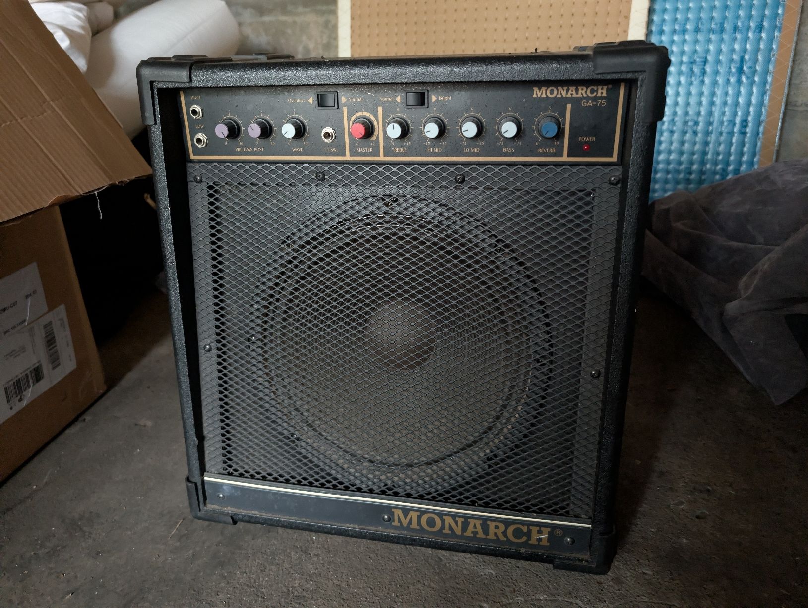 Verstärker: Monarch GA-75 Amplifier – Gebraucht aus Liebefeld von augenschliesser
