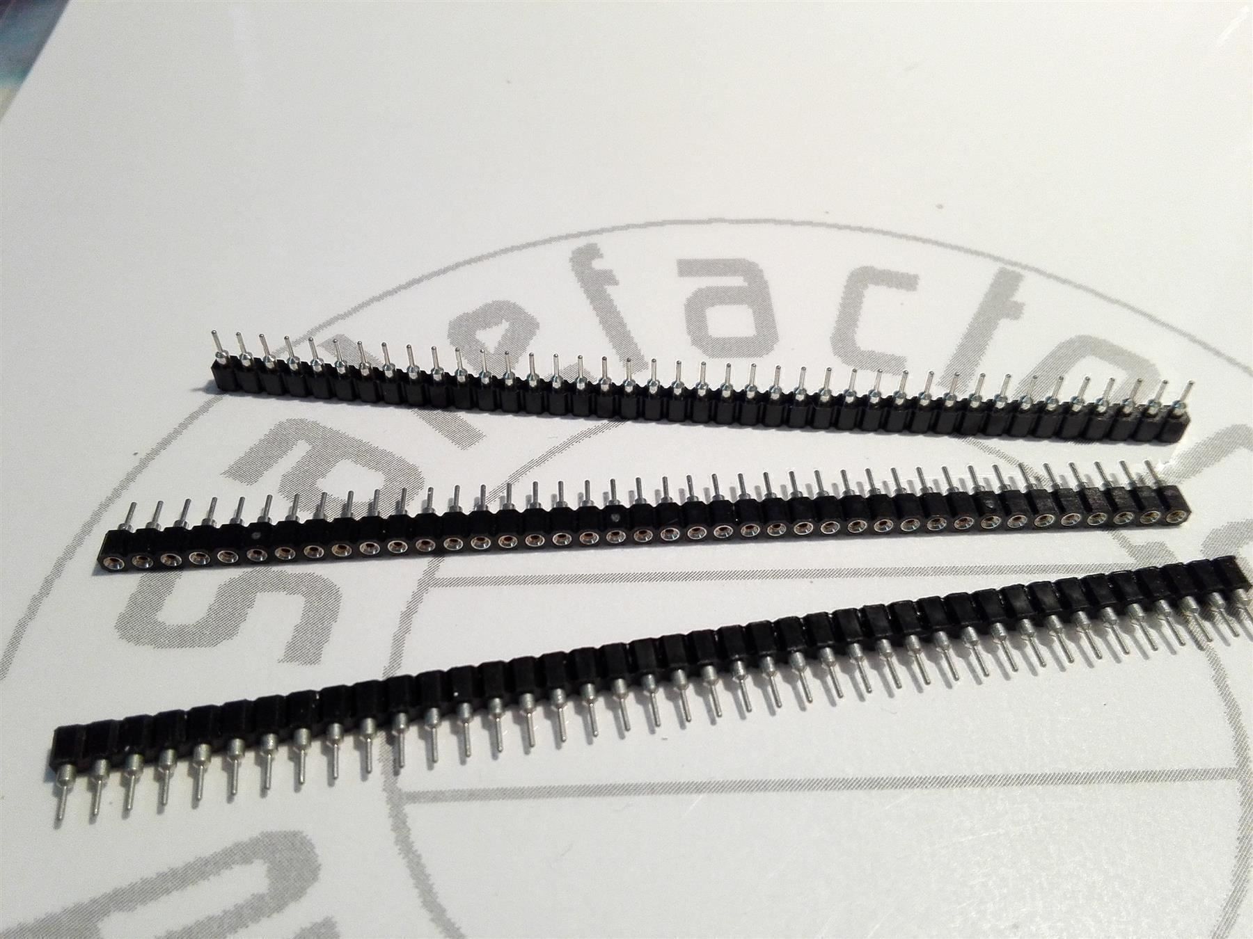 Elektronikbauteile: PIN-Buchse 40 PINS,  schwarz – Neu (gemäss Beschreibung) aus Luzern von Salefactory