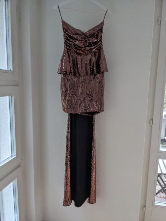London look extravagantes Glitzer Minikleid Gr. S