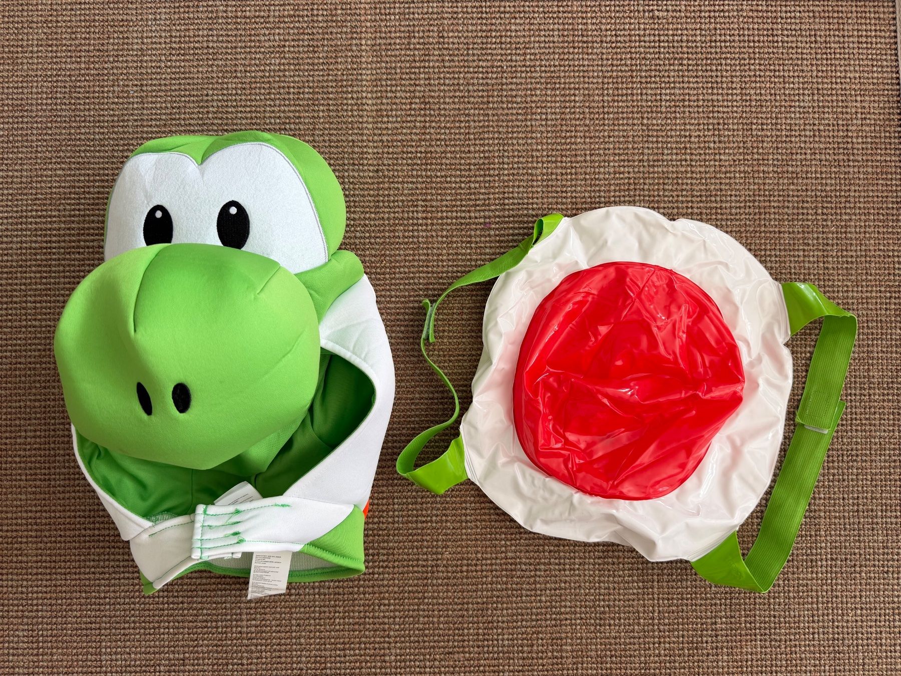 Costumi: 3x Super Mario Yoshi Kostüm – Nuovo e nell'imballaggio originale da Rothenfluh venduto da hegy 1