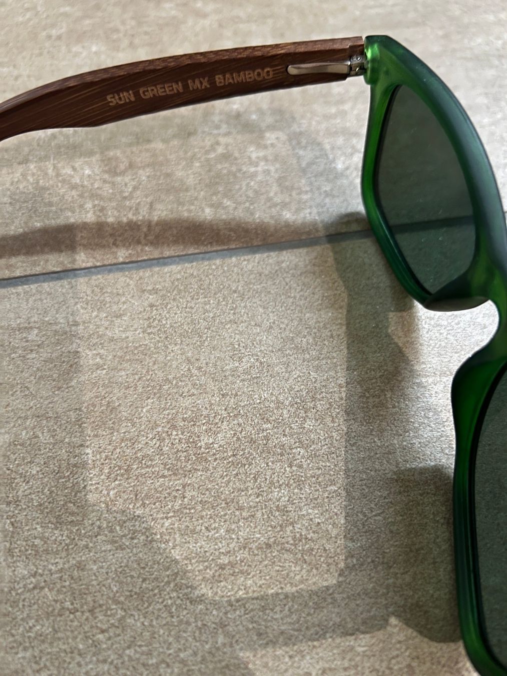 Lunettes & Verres: Root Sonnenbrille Sun Green MX Bamboo – D'occasion à Merenschwand par Andyw8 2