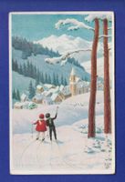 ENFANT - En hiver à ski