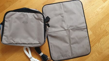 Wickeltasche Rossi mit Wickelauflage und vielen Fächern