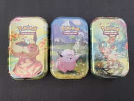 Pokemon Prismatic Evolutions/ Ascended Heroes Mini Tins