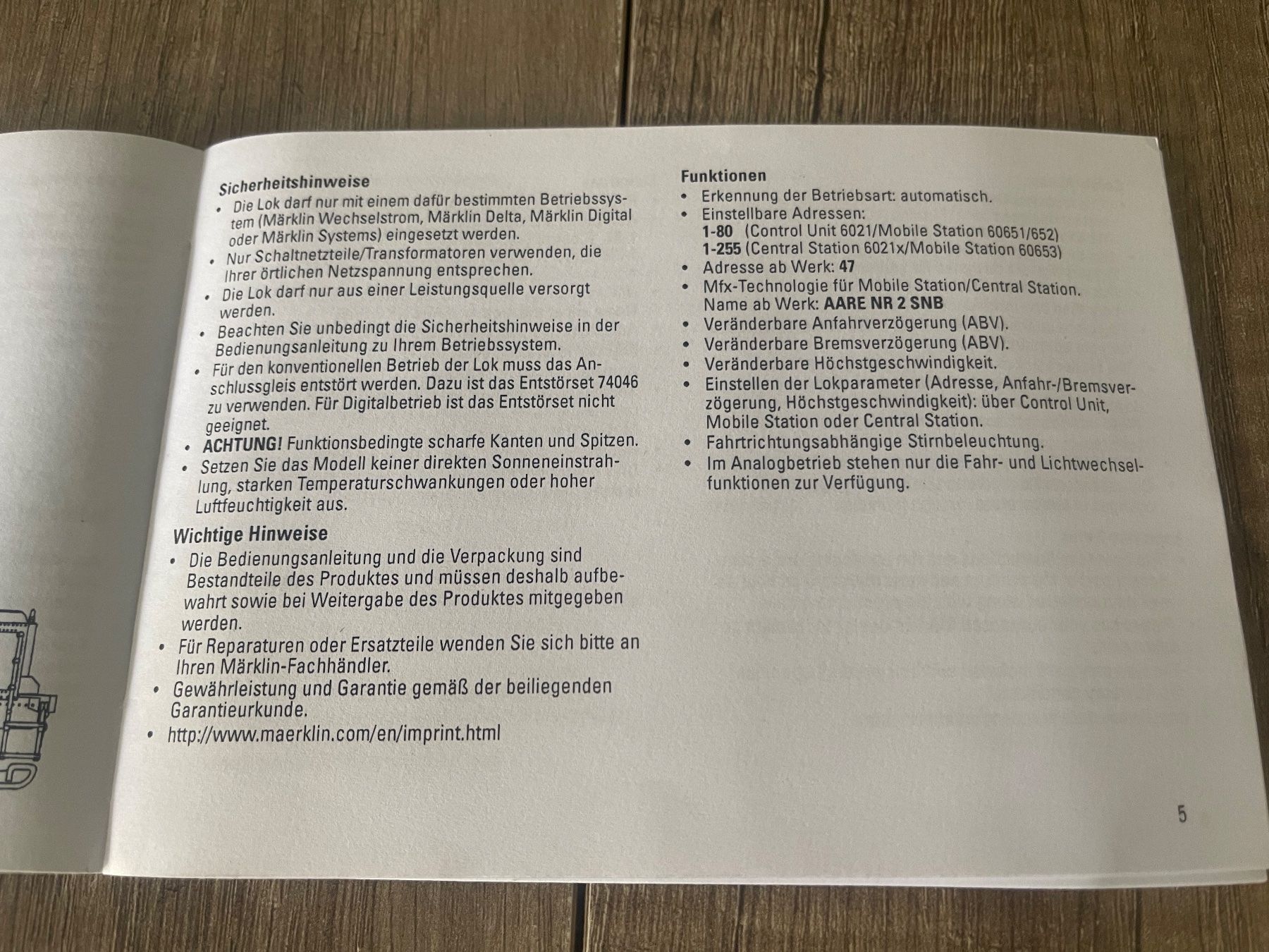Märklin Modelleisenbahnen: Historischer Personenzug Aare – Neu (gemäss Beschreibung) aus Matzendorf von scbern08 1