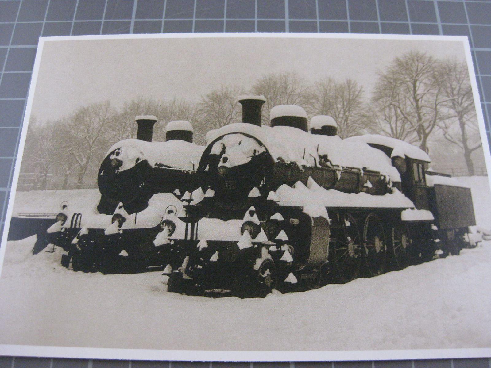 Cartoline postali: AK SBB Dampfloks unter Schnee – Usato da Malters venduto da Marosko