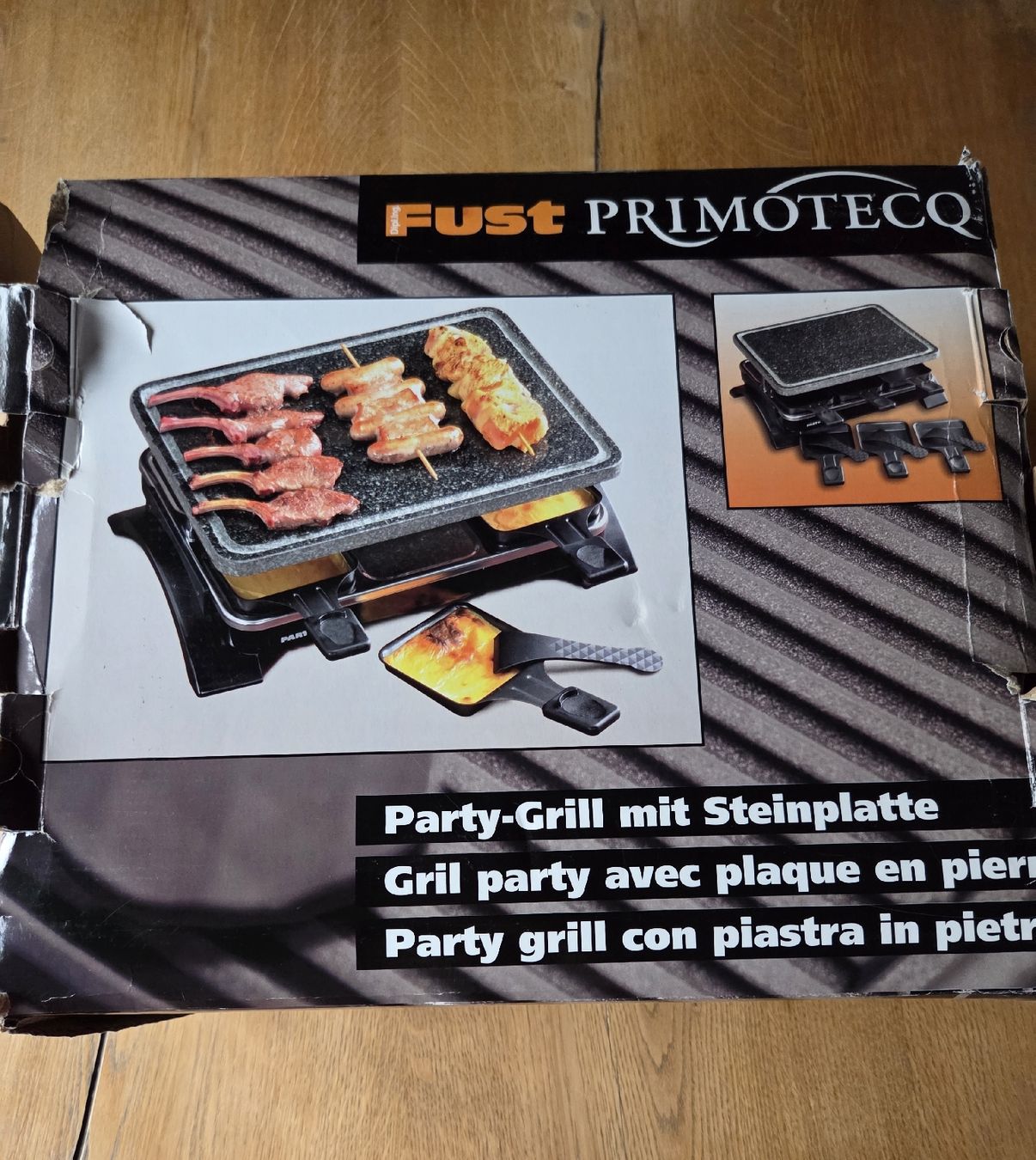 Primotecq Küchengeräte: Fust Primotecq Party Grill mit Steinplatte - Top Zustand – Gebraucht aus Dintikon von geh_fcj2